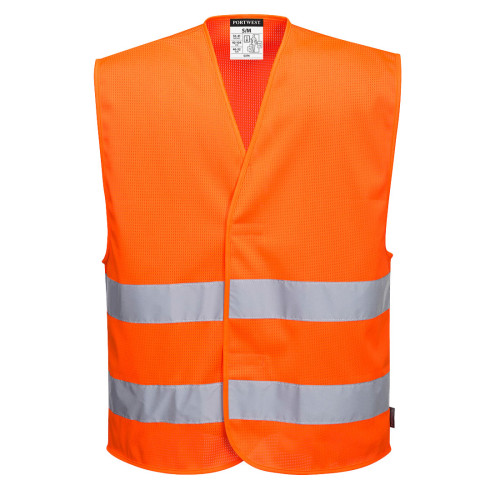 Orange Hi-Vis Waistcoat- Small