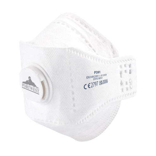 Valved Dust Mask, FFP3 (Pack of 10)