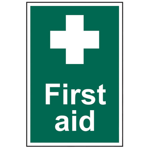 First Aid - PVC Sign 200 x 300mm