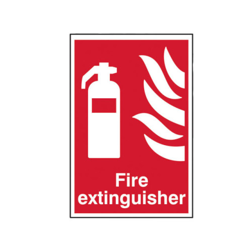 Fire Extinguisher - PVC Sign 200 x 300mm