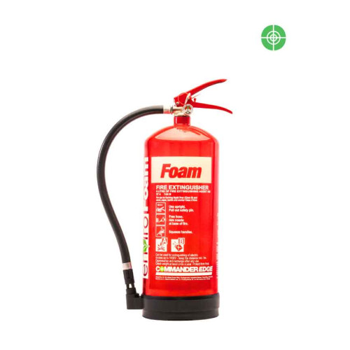 Fluorine-Free Foam Fire Extinguisher 6 litre