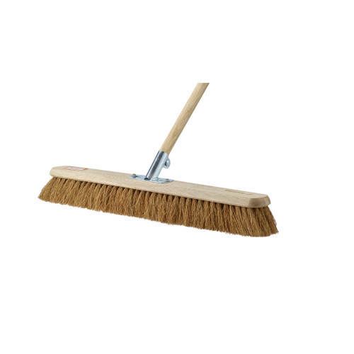 Sartra® Coco Broom c/w Galv Bracket & Handle 36"/900mm