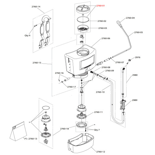 Cooper Pegler® CP15/CP3 Classic Screw Cap