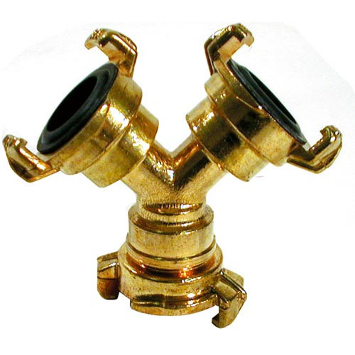 Brass THREE Way Quick Coupling