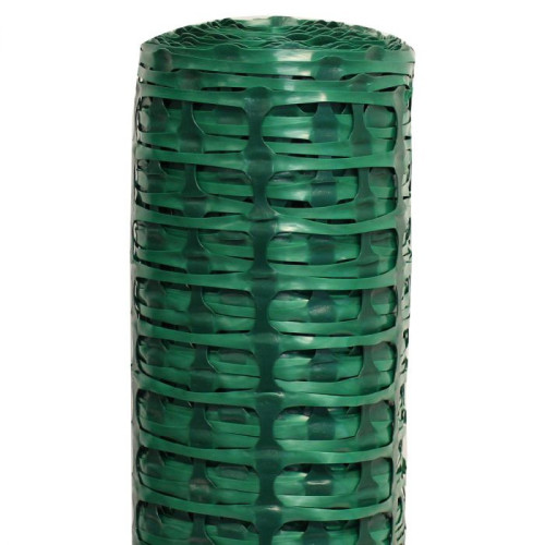 Plastic Barrier Fencing - GREEN 1 x 50m