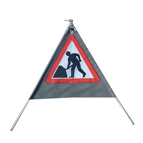 Collapsible Triangular Sign 600mm
