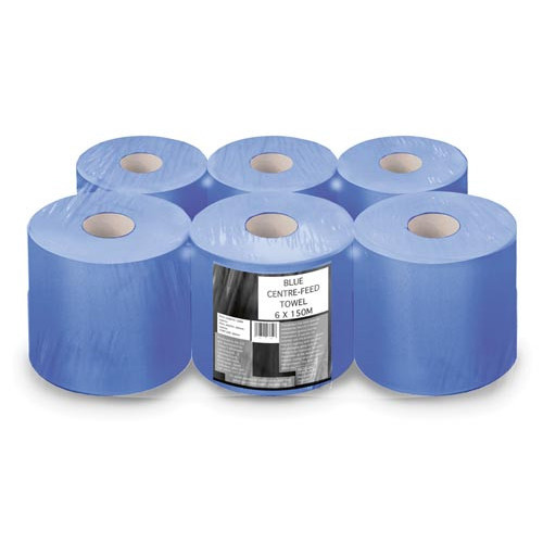 Centre Feed 1-ply Blue 300mm (6)