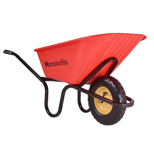 Hæmmerlin® Red Heavy Duty Plastic Barrow with Puncture Free