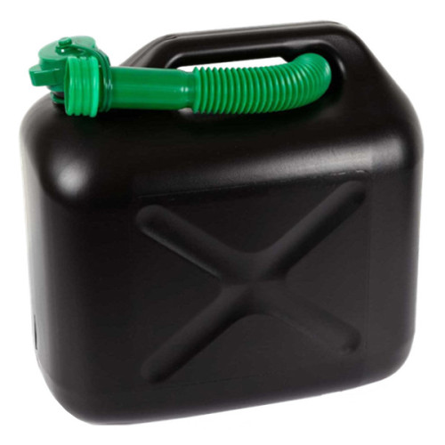 Plastic Fuel Can 10 litre- Black