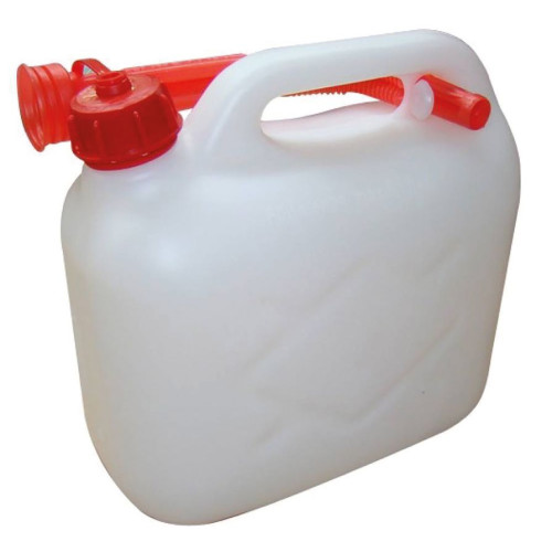 Plastic Fuel Can - Clear 5 litre