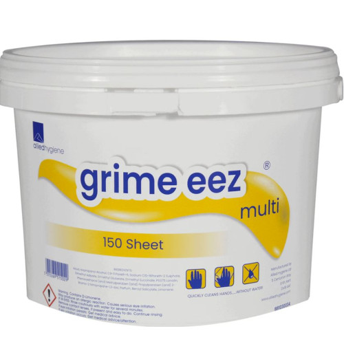 Grime-Eez Max Hand & Surface Wipes (150)