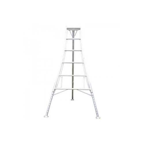 Aluminium Tripod Ladder- Adjustable 12 Tread
