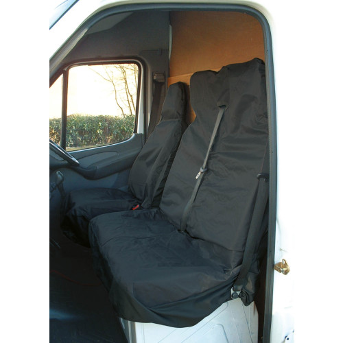 Universal Van/Pick-Up Seat Cover Set - Black