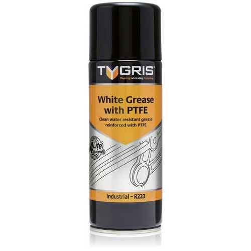 White Grease with PTFE, 400ml