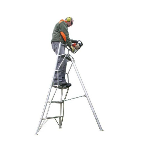 Aluminium Tripod Ladder- Platform Version 7 Tread