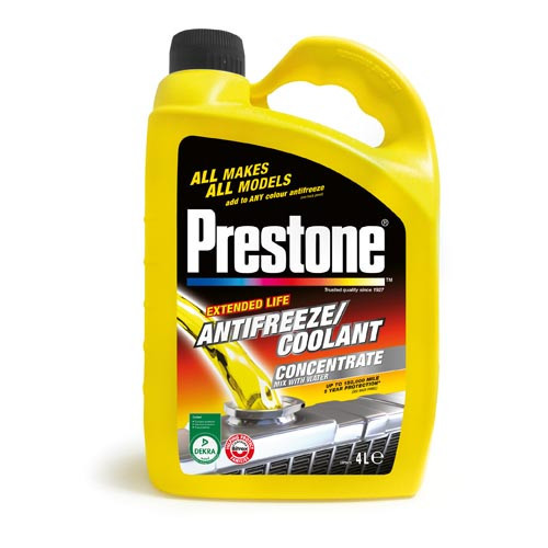 Prestone® Anti-freeze/ coolant 4 litre