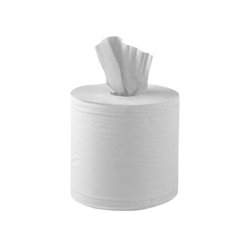 Centrefeed Paper White Tissue Roll 2Ply 150m x 165mm (6)