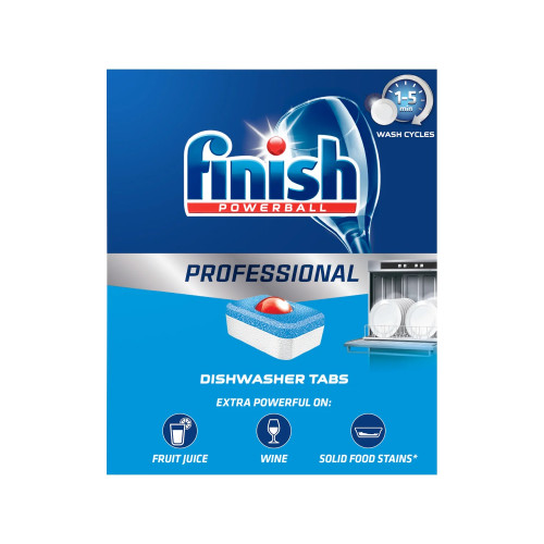 Finish Dishwasher Powerball 3 in 1 Tablets 100/pk