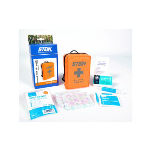 Hi-Viz Forestry/ Aborist Harness Mounted First Aid Kit- 1 Person