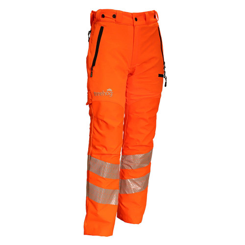 Treehog® Hi-Vis Orange GO/RT Type C Chainsaw Trousers- X Large