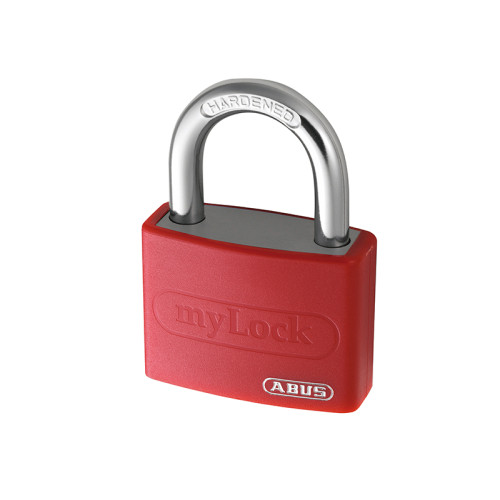 T65AL/40mm My Lock Aluminium Padlock Black Keyed Alike 6401
