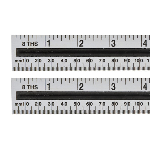 Aluminium Ruler 150mm (6in)