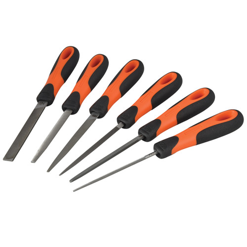 1-476 ERGO™ File Set 6 Piece 100mm (4in)