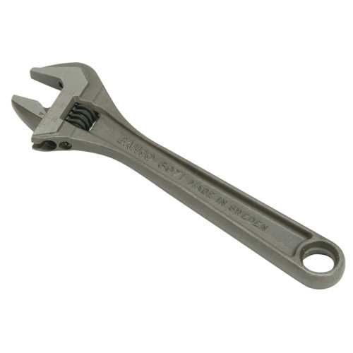 8069 Black Adjustable Wrench 100mm (4in)