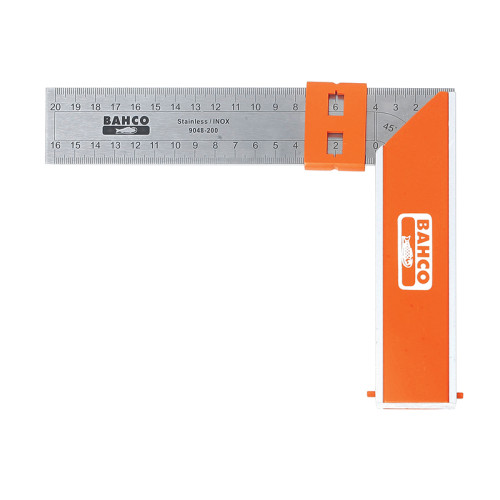 9048-300 Aluminium Block & Steel Try Square 300mm (12in)