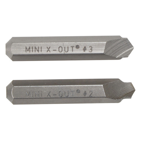 Mini X-Out® Screw Extractors Wood Screw Sizes No.6-10