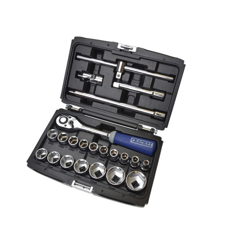 1/2in Drive Socket & Accessory Set, 22 Piece