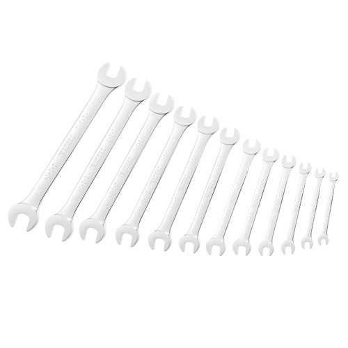 Open End Spanner Set 12 Piece Metric 6 to 32mm