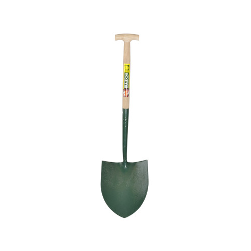 5RM2T Solid Socket Shovel Round No.2 T Handle