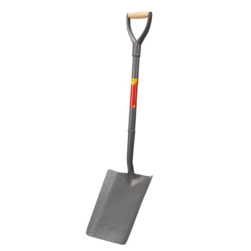 Taper Mouth Digging Shovel, solid socket, wood MYD