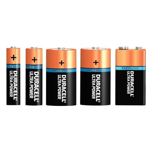 D Cell Ultra Power Batteries (Pack 2)