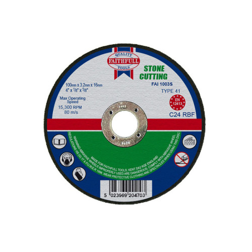 Stone Cut Off Disc 115 x 3.2 x 22.23mm