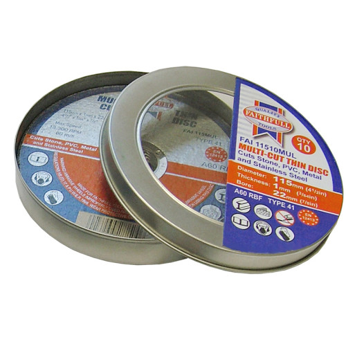 Multi-Purpose Cutting Disc 115 x 1.0 x 22.23mm (Pack 10)