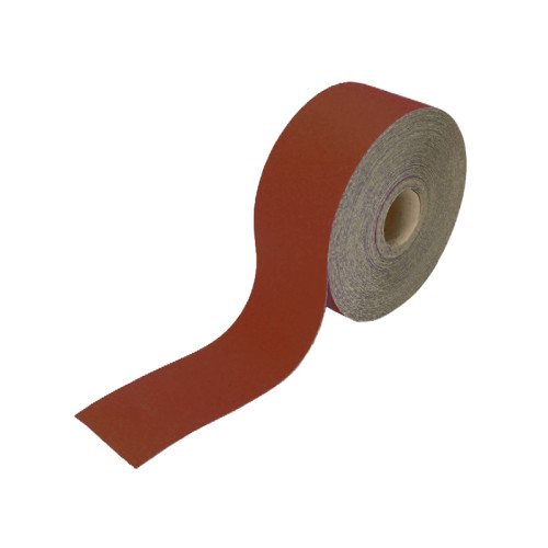 Aluminium Oxide Sanding Paper Roll Red Heavy-Duty 115mm x 5m 60G