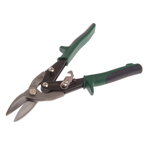 Red Compound Aviation Snips Left Cut 250mm (10in)