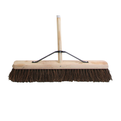 Stiff Bassine Broom 600mm (24in) + Handle & Stay