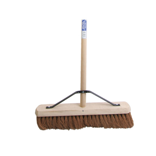 Broom Soft Coco 900mm (36in) + Handle & Stay