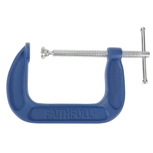 Medium-Duty G-Clamp 75mm (3in)