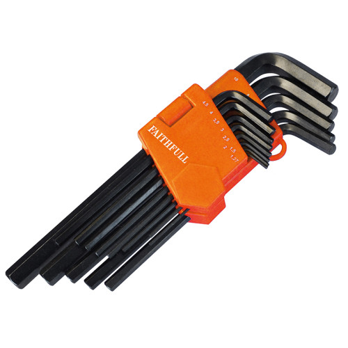 Metric Long Arm Hex Key Set, 13 Piece