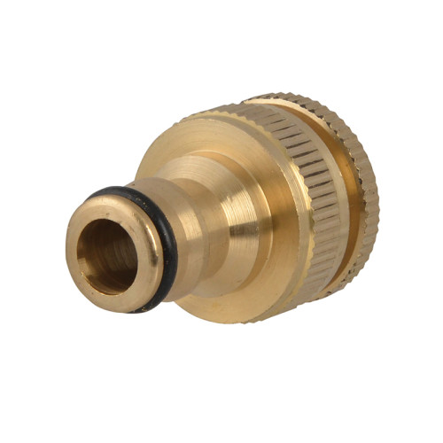 Brass Dual Tap Connector 12.5-19mm (1/2 - 3/4in)