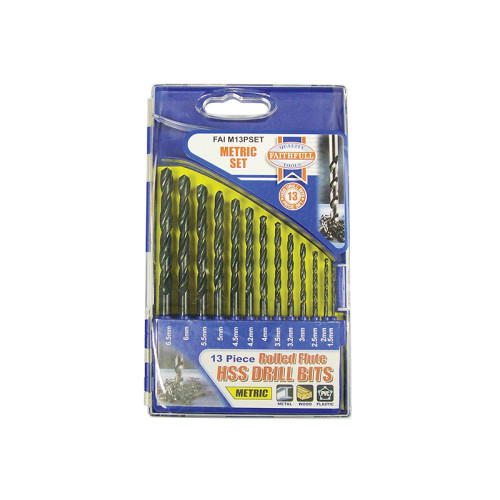 HSS Drill Bit Set, 7 Piece (1.5-6.0mm)