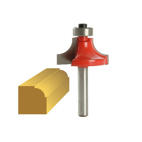 Router Bit TCT 6.3mm Rounding Over 1/4in Shank