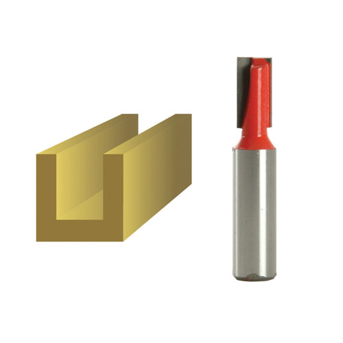 Router Bit TCT Two Flute 19.0 x 25mm 1/4in Shank