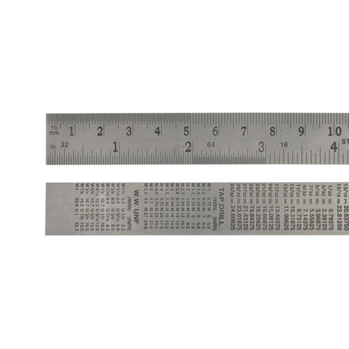 Steel Rule 1m / 39in x 30mm