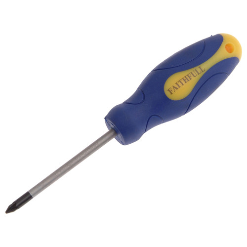 Soft Grip Screwdriver Pozidriv Tip PZ2 x 100mm