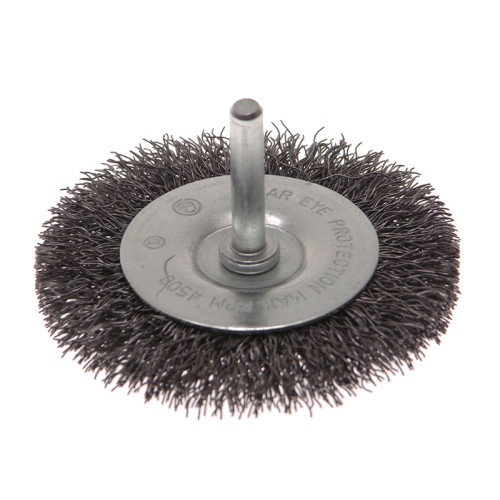 Wire Brush 50mm x 6mm Shank, 0.30 Wire